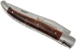 Laguiole En Aubrac 12cm Double Plates, Palissander Hand-filed, L0712LPI-FSB1 -Knives Low Price AUL0712LPI FSB1 03 laguiole en aubrac aul0712lpi fsb1 03