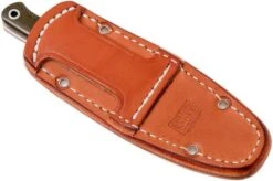 Bark River Mini Bushcrafter CPM 3V, Green Canvas Micarta, Red Liner -Knives Low Price BRK06 022GNC RL 08 bark river brk06 022gnc rl 08