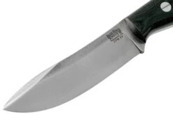 Bark River Mini Aurora Hunter CPM 3V, Black Canvas Micarta -Knives Low Price BRK06 028BRKC 03 bark river knives