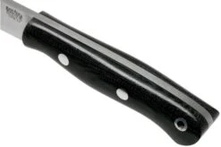 Bark River Mini Aurora Hunter CPM 3V, Black Canvas Micarta -Knives Low Price BRK06 028BRKC 05 bark river knives