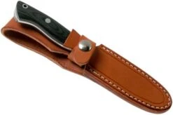 Bark River Mini Aurora Hunter CPM 3V, Black Canvas Micarta -Knives Low Price BRK06 028BRKC 06 bark river knives