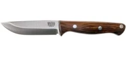 Knives Low Price 5 Bark River Gunny Scandi CPM 3V, Desert Ironwood, Brown Sheath