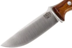 Bark River Gunny CPM 3V, Desert Ironwood, Brown Sheath -Knives Low Price BRK07 025DIW 03 bark river brk07 025diw 03