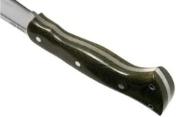 Bark River JX5 Vengeful 1 CPM 3V Green Canvas Micarta Machete -Knives Low Price BRK10 123GCM 04 bark river knives