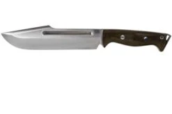 Bark River Bravo Tope Recon CPM 3V Green Canvas Micarta Rampless Survival Knife