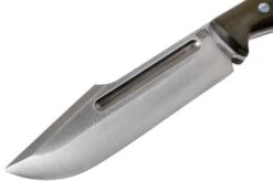 Bark River Bravo Tope Recon CPM 3V Green Canvas Micarta Rampless Survival Knife -Knives Low Price BRK10 221GCMR 03 bark river knives