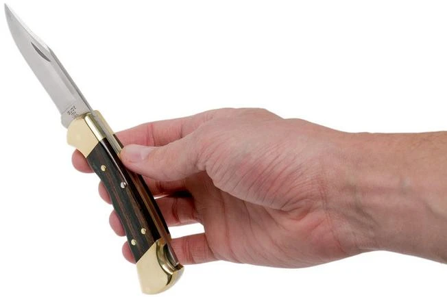 Buck 112 Ranger With Finger Grooves 112BRSFG Pocket Knife 8 Buck 112 Ranger With Finger Grooves 112BRSFG Pocket Knife - Image 8