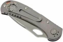 Buck 722 Spitfire 0722GYX1-B Plain Edge/serrated, Grey -Knives Low Price BUCK0722GYX1 B 04 buck 722 spitfire buck0722gyx1 b 04