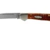 Case Knives Copperlock Pocket Worn Harvest Orange Bone Corn Cob Jig Wharncliffe 07397, 61549WL SS Pocket Knife