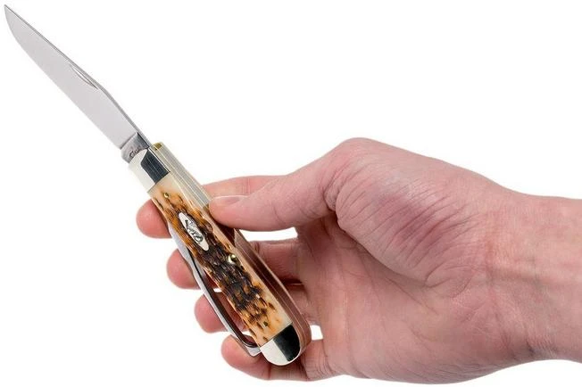 Case Equestrian Amber Jigged Bone, 00144, 6254HP SS Pocket Knife 9 Case Equestrian Amber Jigged Bone, 00144, 6254HP SS Pocket Knife - Image 9