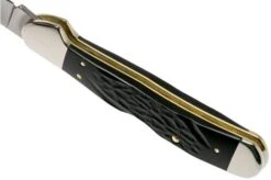 Case Copperlock Rough Black Synthetic, 18233, 61549WL SS Pocket Knife -Knives Low Price CE18233 05 case