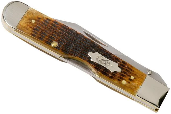 Case Cheetah Antique Bone, Rogers Corn Cob Jig, 52836, 6111 1/2L SS Pocket Knife 4 Case Cheetah Antique Bone, Rogers Corn Cob Jig, 52836, 6111 1/2L SS Pocket Knife - Image 4