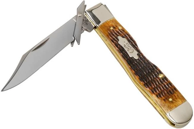 Case Cheetah Antique Bone, Rogers Corn Cob Jig, 52836, 6111 1/2L SS Pocket Knife 7 Case Cheetah Antique Bone, Rogers Corn Cob Jig, 52836, 6111 1/2L SS Pocket Knife - Image 7