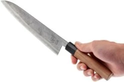 Eden Dento Gyuto 21 Cm, Aogami Steel -Knives Low Price EQ2070 021 06 eden dento gyuto eq2070 021 06
