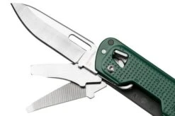 Leatherman Free T4 Evergreen, FREE-T4-EG Multi-tool -Knives Low Price LEFREE T4 EG 04 leatherman