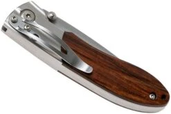 Mcusta MC-141G Shinra Mixture Ripple, Ironwood, Gentleman's Knife -Knives Low Price MC 0141G 04 mcusta
