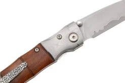 Mcusta MC-145G Shinra Mixture Bamboo, Iron Wood, Gentleman's Knife -Knives Low Price MC 0145G 05 mcusta