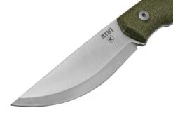 MKM Normar CPM 3V Green Micarta, Knivesandtools Exclusive, Bushcraft Knife -Knives Low Price MMK KT01 GC 03 mkm