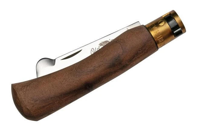 Old Bear Grafting Walnut 9377-19-LN Pruning Knife 4 Old Bear Grafting Walnut 9377-19-LN Pruning Knife - Image 4