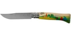 Opinel No 08 Tour De France 2020 Printed 2397, Stainless Steel, Pocket Knife