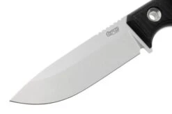 TRC Knives Polheim Magnacut Black Canvas Micarta, Survival Knife -Knives Low Price TI PLH BCM 03 trc