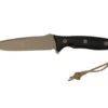 Spartan Blades Moros SB53DEBKNLBK Flat Dark Earth, Black Micarta, Molle-Black Sheath, Survival Knife