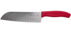 Victorinox SwissClassic 6.8521.17B Santoku With Dimples 17 Cm, Red