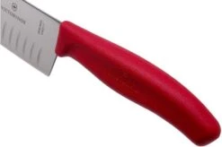 Victorinox SwissClassic 6.8521.17B Santoku With Dimples 17 Cm, Red -Knives Low Price VT6 8521 17B 05 victorinox