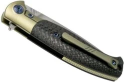 WE Knife Deacon 901C Pocket Knife, Gold -Knives Low Price WK901C 04 we knife