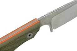 White River M1 Backpacker Pro WRM1-TGO Green/Orange G10, Kydex Sheath, Neck Knife -Knives Low Price WRM1 TGO 05 whiteriver