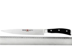 Wüsthof Classic IKON Carving Knife 20 Cm (8") -Knives Low Price WU4506 20 04 wusthof classic ikon black 4506 20 vleesmes d4